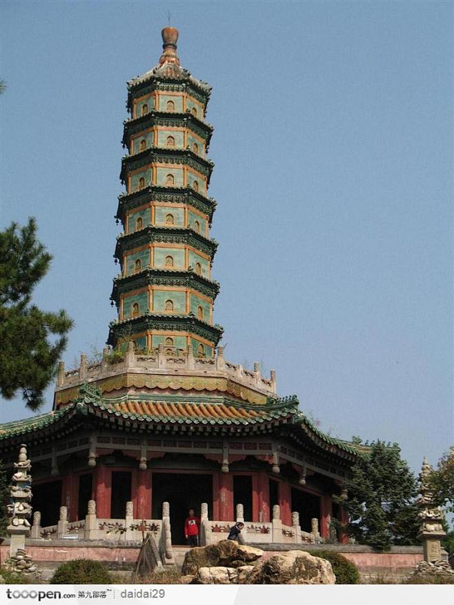 须弥福寿之庙-万寿琉璃塔
