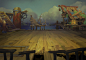 Battle Chasers: Night War | Combat Background | Junk Town & Coastal, Grace Liu : Combat background art and a few variations for Battle Chasers: Night War, ©Airship Syndicate.

Game releases on Steam, XboxOne, PS4, and GoG TODAY.  Wow.  Kind of speechl