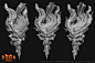 Thorned Hulk Head Variants - Diablo II: Resurrected