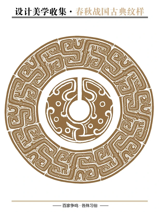中国传统纹样-春秋战国古典图案-1