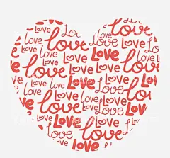 浪漫情人节  - 源文件下载【酷图网】情人节,浪漫,问候,贺卡,手写输入,手写,