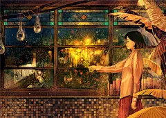 动漫窗边少女壁纸图包原画插画素材P站同人图合集 – ACG图包网