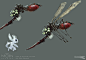 Enemies - insects, Mikhail Rakhmatullin : Some insectoid enemies I did for Ori and the Will of the Wisps