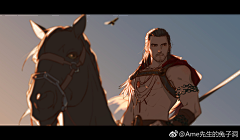 蓝色旗帜采集到场景构图与设计