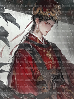 赛多封面设计工作室采集到版权-古风男【授权QQ3324352440】