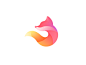 fox logo icon 狐狸 启动图标
