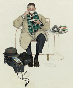 骑猪撇标枪采集到Norman Rockwell