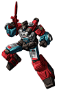 Safebooru - autobot clenched hand english commentary glowing glowing eyes gun highres holding holding gun holding weapon looking to the side makoto ono mecha perceptor (transformers) shoulder cannon solo transformers weapon white background yellow eyes | 