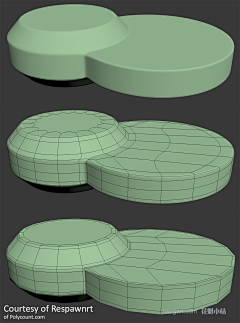 蛇奈采集到3D模型布线