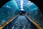 鲨鱼隧道, 水族馆, Loropark, 水下