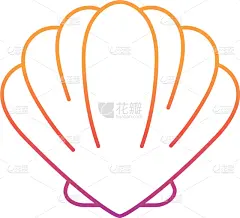 贝壳,海洋,白色,螺线,动物,海岸线,海螺,节日,夏天,剪影