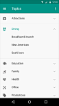 List controls - Components - Google design guidelines