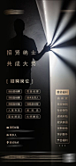 【源文件下载】 海报 招聘 薪资 福利 黑金 简约 