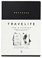 MARK's Travelife Notebook/ A5/ Black