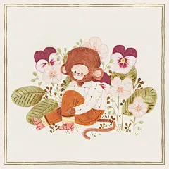 童趣儿插  插画师｜Sara Kajba ​ ​​​​