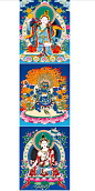 唐卡壁画佛像佛陀佛祖佛教西藏藏传佛教绘画