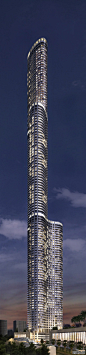 孟买World One公寓大楼|442米|117层|在建 - 300米级及以上 - 高楼迷论坛