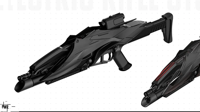Curvy Gun E-AR-花瓣网