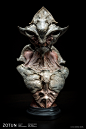 Alien skull: Templar, Dominic Qwek : Alien skull design for an IP I'm working on.