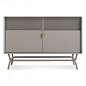 Blu Dot Dang Media Stand in Risk Averse Grey - Media Storage - Living: 