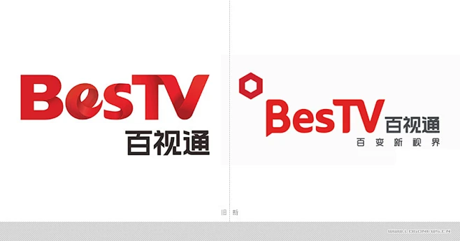 百视通（BesTV）更换新LOGO-花瓣网
