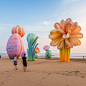 设计灵感｜屹立在沙滩上的巨型雕塑