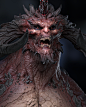 Diablo , Kevin Cassidy : Diablo from Blizzard’s Diablo 2, fan art.