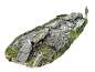 Rocky Cliffs Pack 10 , Kris 3d : Rocky Cliffs 16K ( SCAN 3D ULTRA HD)

A unique piece of nature.
Location: They are rocks in very high mountains.
At a height of 3000 meters.
https://www.turbosquid.com/3d-models/rocky-cliffs-pack-10-3d-model-1334044