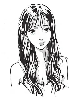 黑白画意：水墨速写美少女绘画教程-迟迟编著-微信读书 : 少女充满了青春的活力，水墨画给人一种古典的美感。当少女与水墨相遇，会有什么样的奇妙反应呢？本书介绍了用水墨绘制少女的速写技法，向大家展示了不一样的水墨风少女。本书共有五章：第一章介绍了水墨画绘制工具；第二章介绍了用水墨绘制人物的基础技法，包括头部结构、头部动态、五官的绘制技法，以及表现人物形象和动态的方法等；第三章介绍了绘制水墨动漫女孩的独特技法，包括线条、墨色的使用技巧，以及光影和服装的表现方法；第四章介绍了不同主题的案例，包括“豆蔻年华”“时光