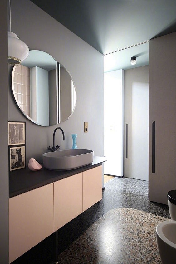 室内设计 · 高级灰 ​·卫浴空间