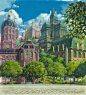 宫崎骏动画/哈尔的移动城堡 #场景#