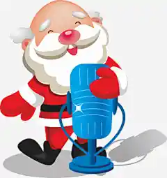 唱歌的圣诞老人动漫人物