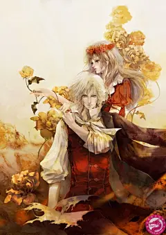 白树、白树、新蕾、插画、清新、White tree、翼、金龙奖、金龙、ACG、漫画、少女、动漫