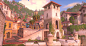 Overwatch - Castillo, Helder Pinto : Castillo is a colonial-era fort overlooking Dorado and its bay. The back alleys area behind the fort is home to the Los Muertos hideout, as well as Sombra's home as one of the spawns.
This is a smaller Arena map, meant