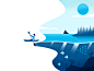 Sprinttwo kayak dribbble