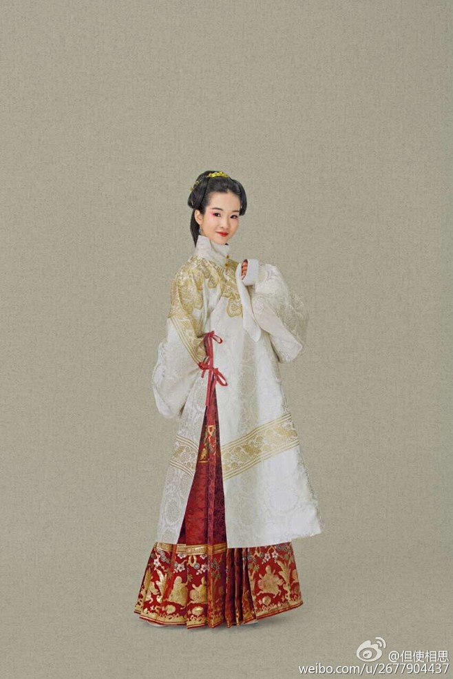 汉服 立领长袄+马面裙