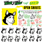 张嘴的狗 OPEN SNOUTS