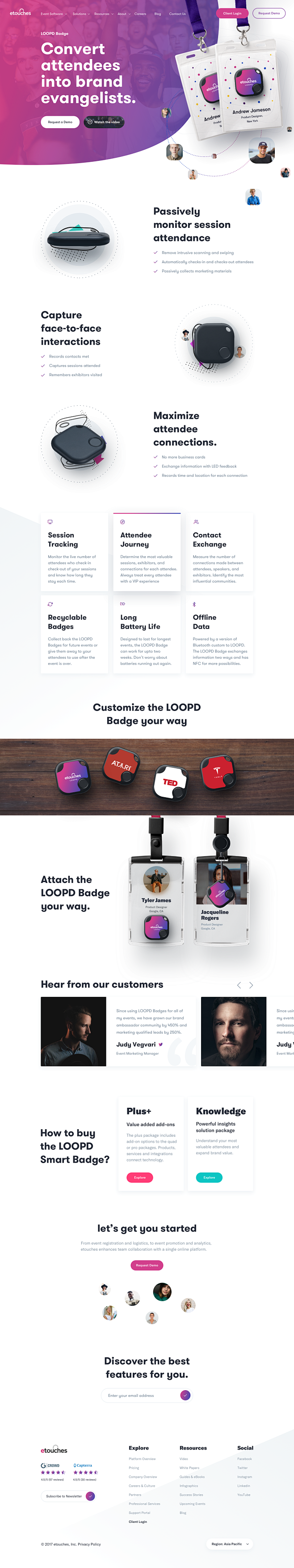 Loopd - Homepage
by ...