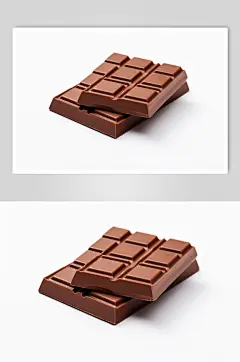 AI数字艺术巧克力美食甜品插画元素