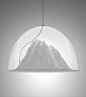 MOUNTAIN VIEW LAMP by  DIMA LOGINOFF  #3dPrintedLightning: 