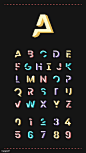 The English alphabet shiny typography vector | premium image by rawpixel.com / Aew