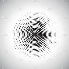 摘要半色调图案