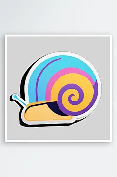 蜗牛卡通贴图壁纸欣赏推荐-众图网