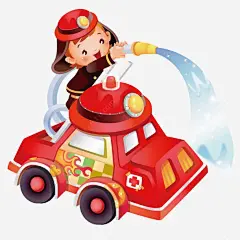 救火的消防员ai免抠素材_新图网 https://ixintu.com 职业 消防 红色 救火 消防员 鑱屼笟 娑堥槻 绾壊 鏁戠伀 娑堥槻鍛 鍗 卡通