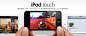 iPod touch。精工细作，尽情享乐之作。