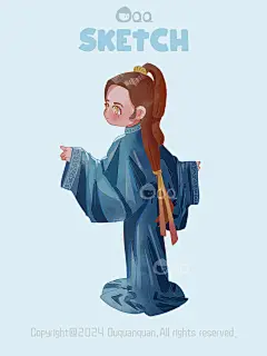 第五只古风人物速写