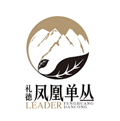 自油自画FBY采集到茶叶logo