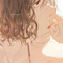 画师Twi-kyuko2go 少女人物插画，温柔的色彩，眼睛似星辰~4