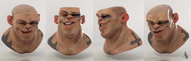 3D Portraits, Koen K...