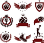 篮球服logo素材